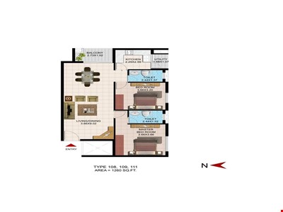 3 Bhk Apartment
