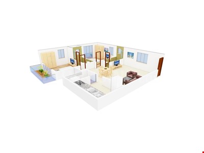 2 BHK apartment