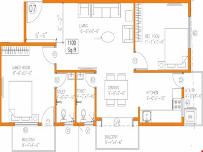 2 BHK apartment